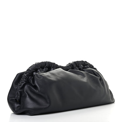 Mansur Gavriel Lambskin Cloud Clutch Blue 2 of 4