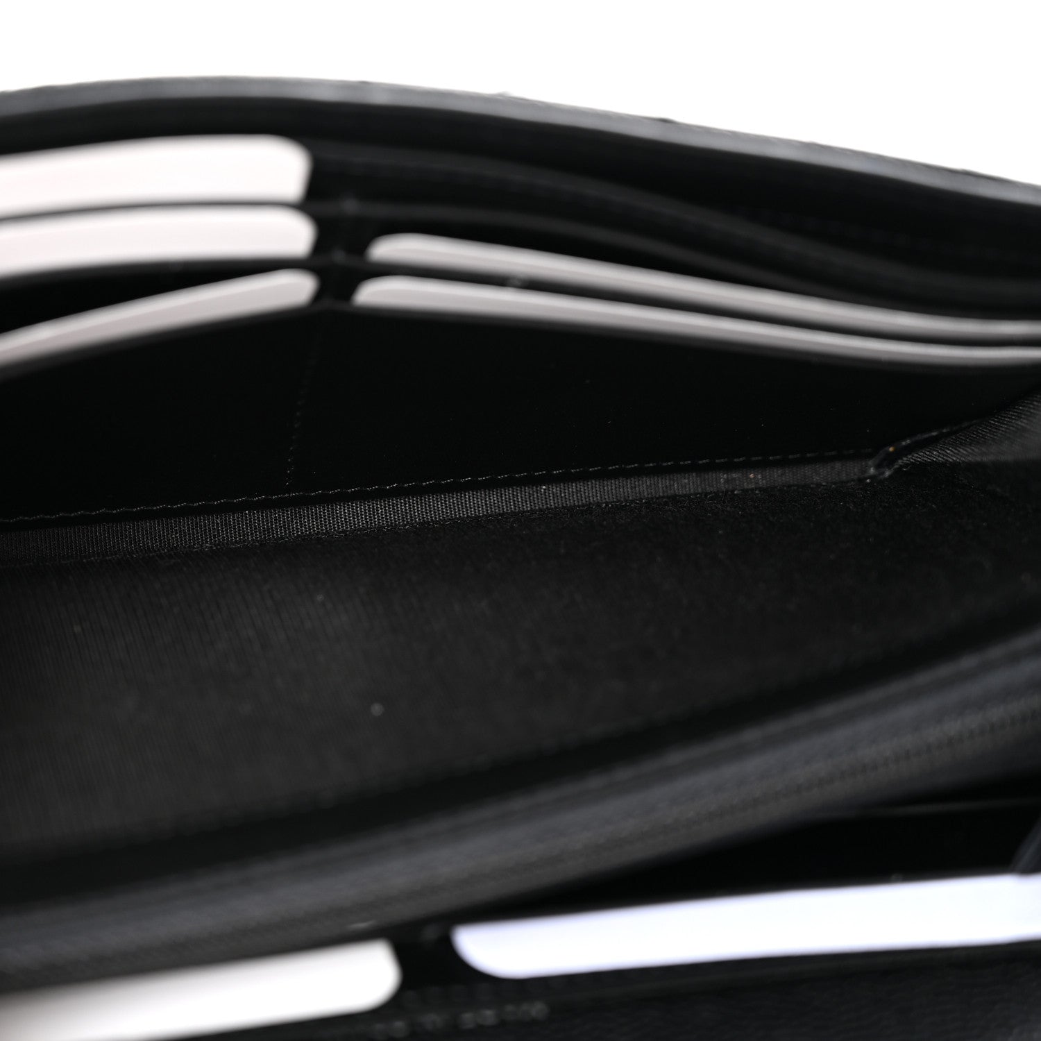 Chanel Caviar Quilted Large Boy Gusset Flap Wallet Black 5 of 12