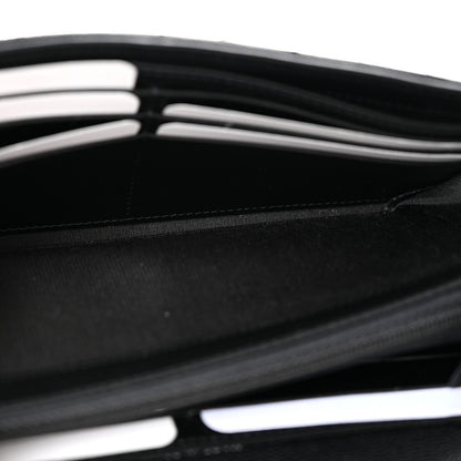 Chanel Caviar Quilted Large Boy Gusset Flap Wallet Black 5 of 12