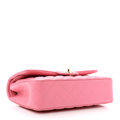 Chanel Caviar Quilted Medium Double Flap Pink 4 of 10