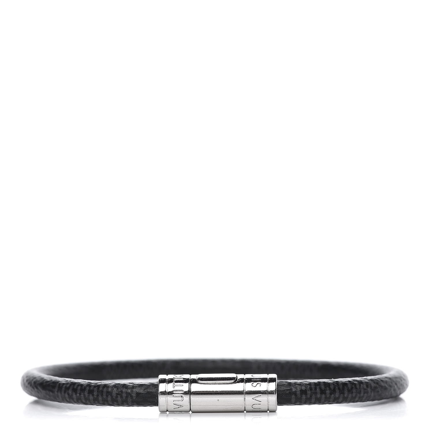 Louis Vuitton Damier Graphite Keep It Bracelet 19 1 of 6