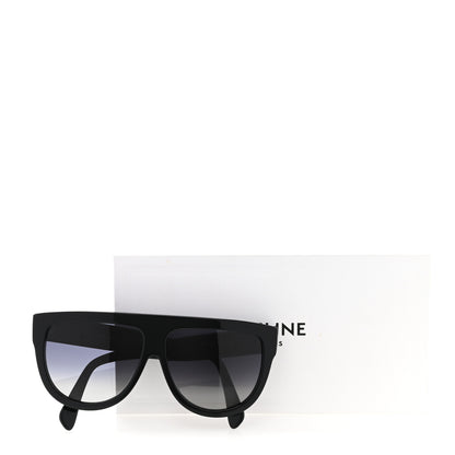 Celine Acetate Aviator Sunglasses CL 40001F Black 7 of 7