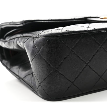 Chanel Lambskin Quilted Small Double Flap Black 9 of 12