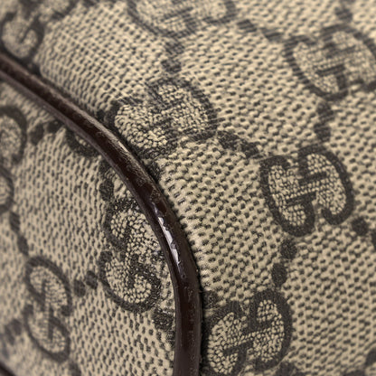 Gucci GG Supreme Monogram Web Small Ophidia Messenger Bag Brown 11 of 14
