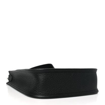Hermes Taurillon Clemence Evelyne TPM Black 4 of 11