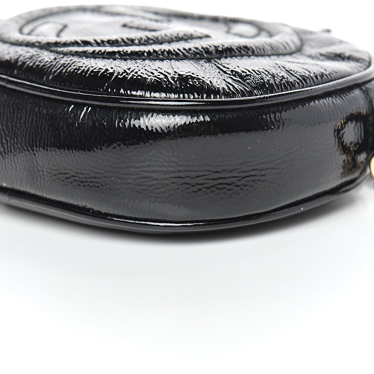 Patent Mini Soho Chain Bag Black