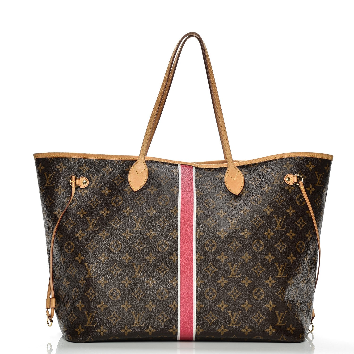 Louis Vuitton Monogram My LV Heritage Neverfull GM Fuchsia White 3 of 9