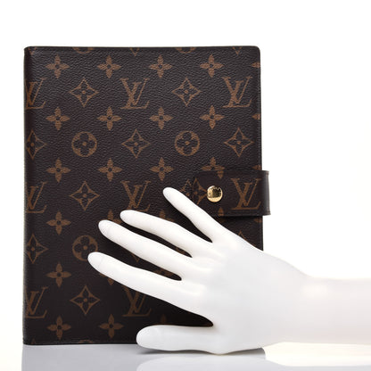 Louis Vuitton Monogram Large Ring Agenda Cover 2 of 13