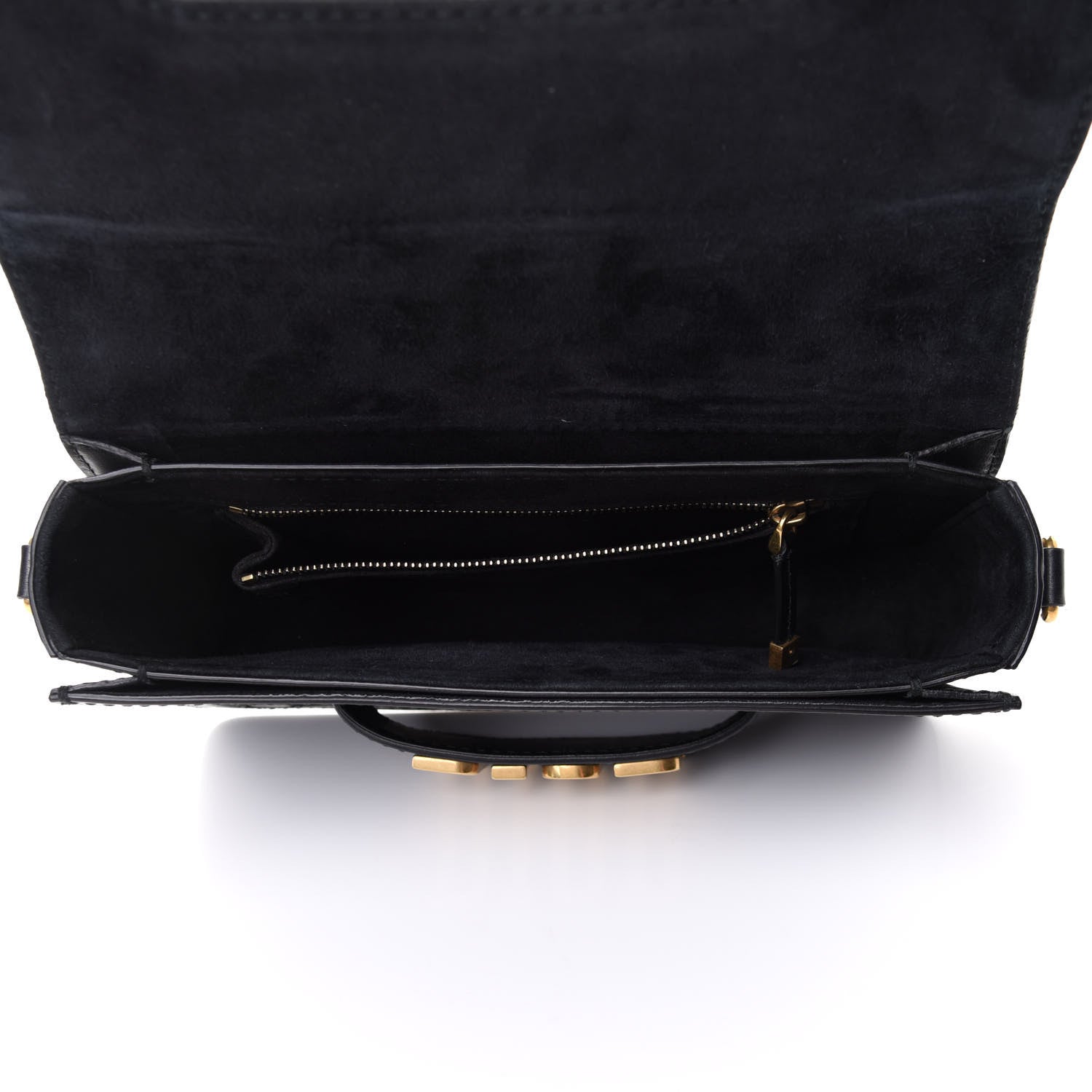 Christian Dior Smooth Calfskin Dio(r)evolution Flap Bag Black 5 of 15