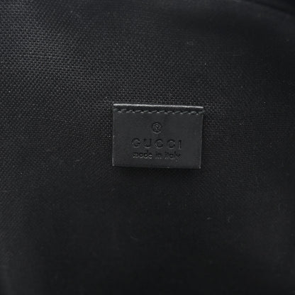 Gucci GG Supreme Monogram Web Belt Bag Black Grey 6 of 10