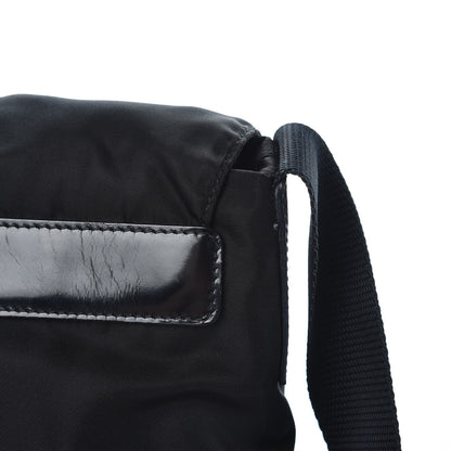 Prada Nylon Vela Messenger Black 9 of 9