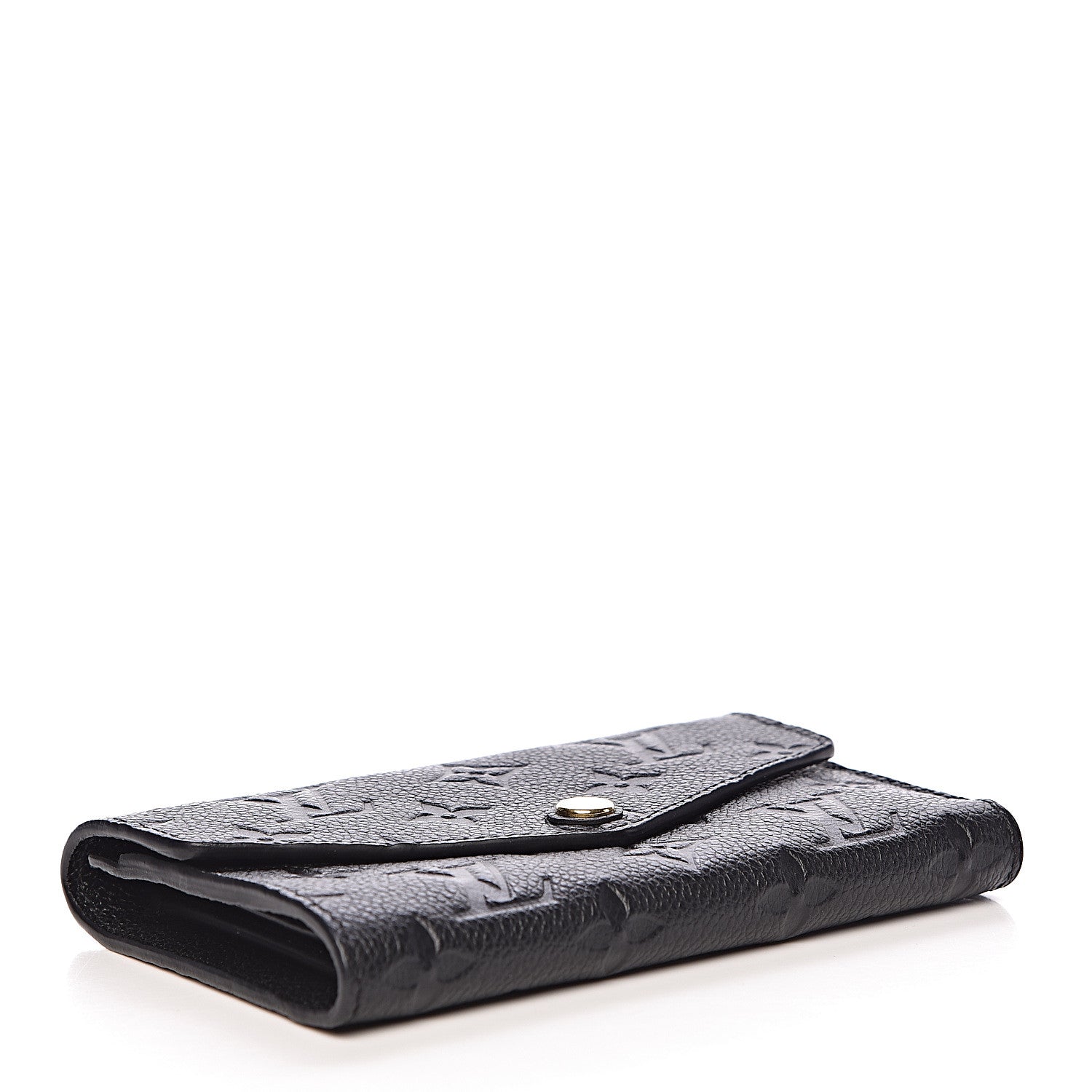 Louis Vuitton Empreinte Compact Curieuse Wallet Black 4 of 8