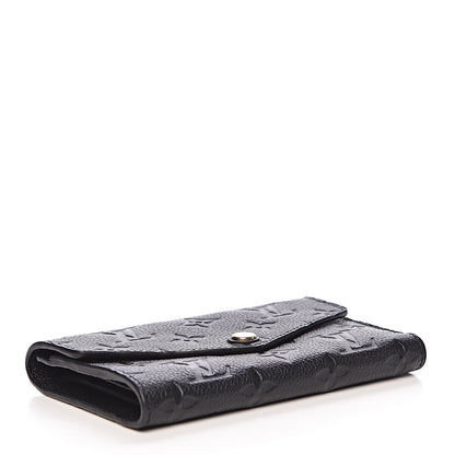 Louis Vuitton Empreinte Compact Curieuse Wallet Black 4 of 8