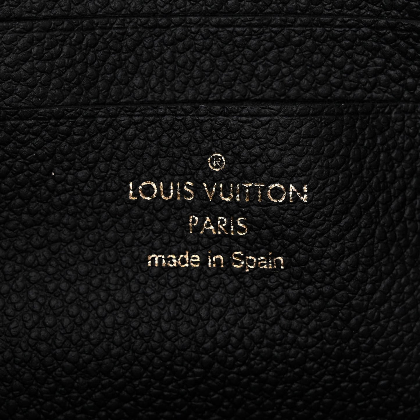 Empreinte Monogram Giant Ivy Wallet On Chain Black