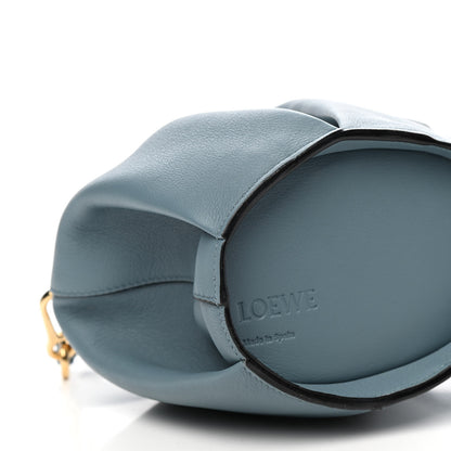 Loewe Calfskin Mini Elephant Crossbody Bag Stone Blue 6 of 9