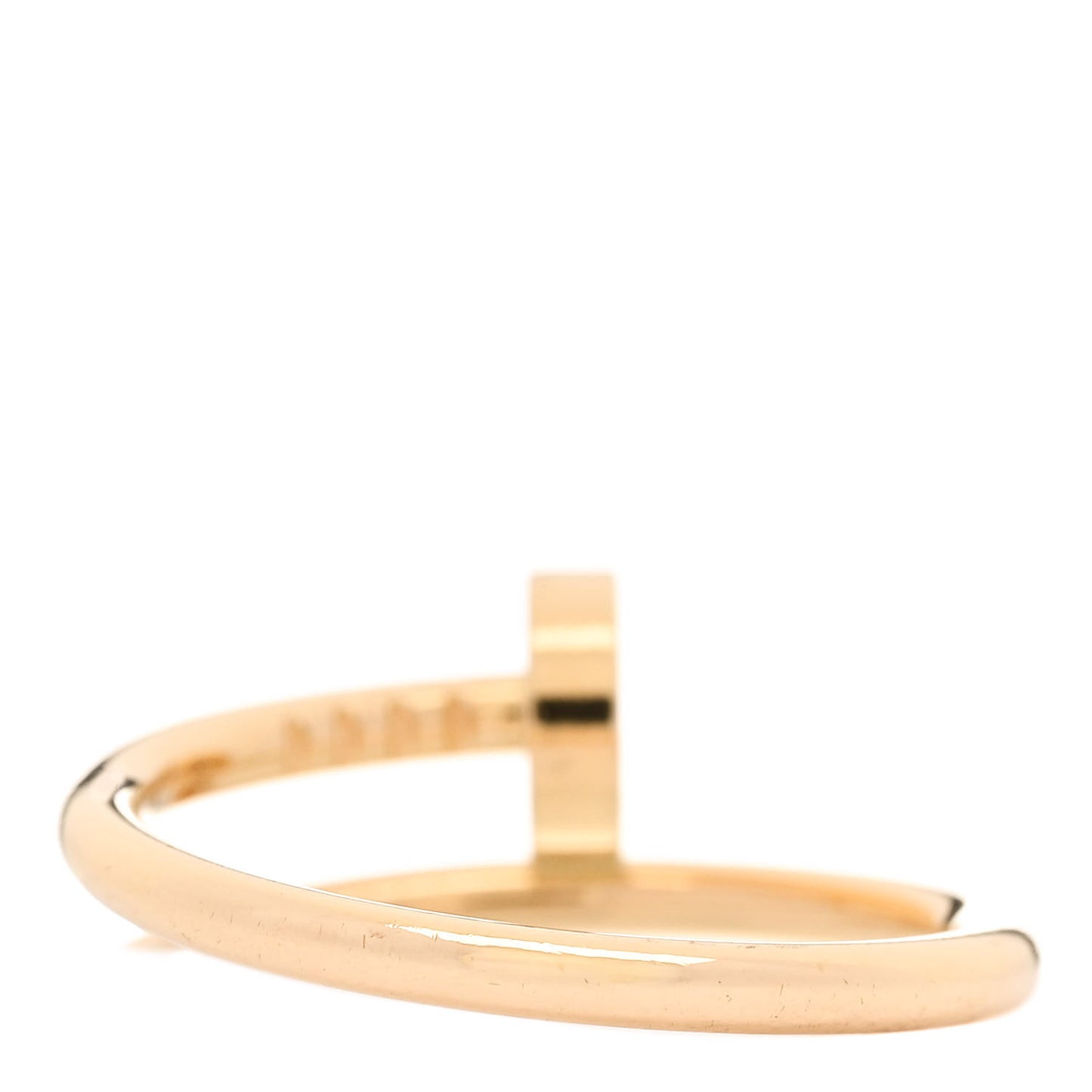 18K Yellow Gold Small Juste Un Clou Ring 48 4.5