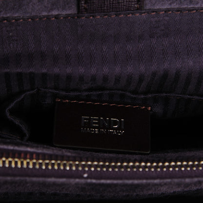 Fendi Vitello Elite Medium 2Jours Tote Amethyst 6 of 9