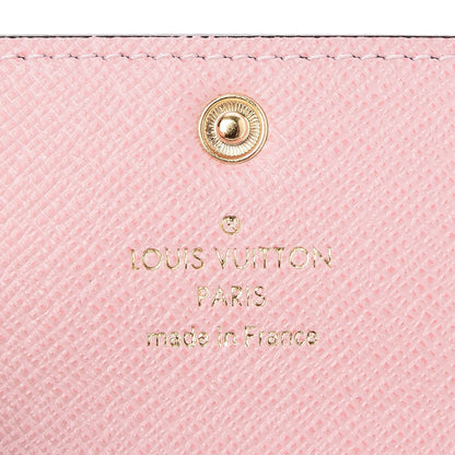 Louis Vuitton Damier Ebene Multicles 6 Key Holder Rose Ballerine 5 of 9