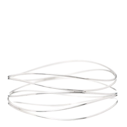 Tiffany Sterling Silver Elsa Peretti Five Row Wave Bracelet 1 of 4