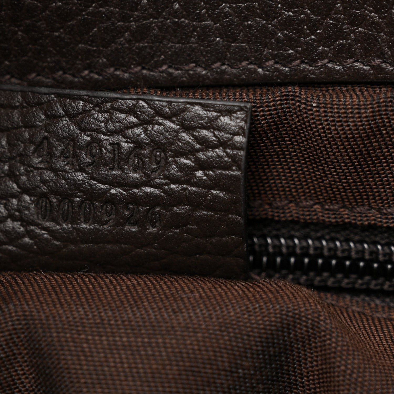 Gucci GG Monogram Large Joy Tote Bag Dark Brown 8 of 13