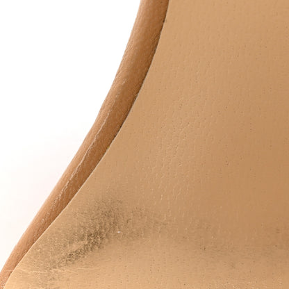 Christian Louboutin Shiny Nappa Blade Runana 100 Sandals 35.5 Nude 8 of 9