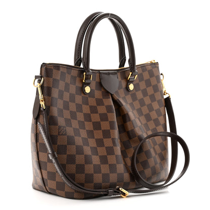 Louis Vuitton Damier Ebene Siena MM 3 of 12