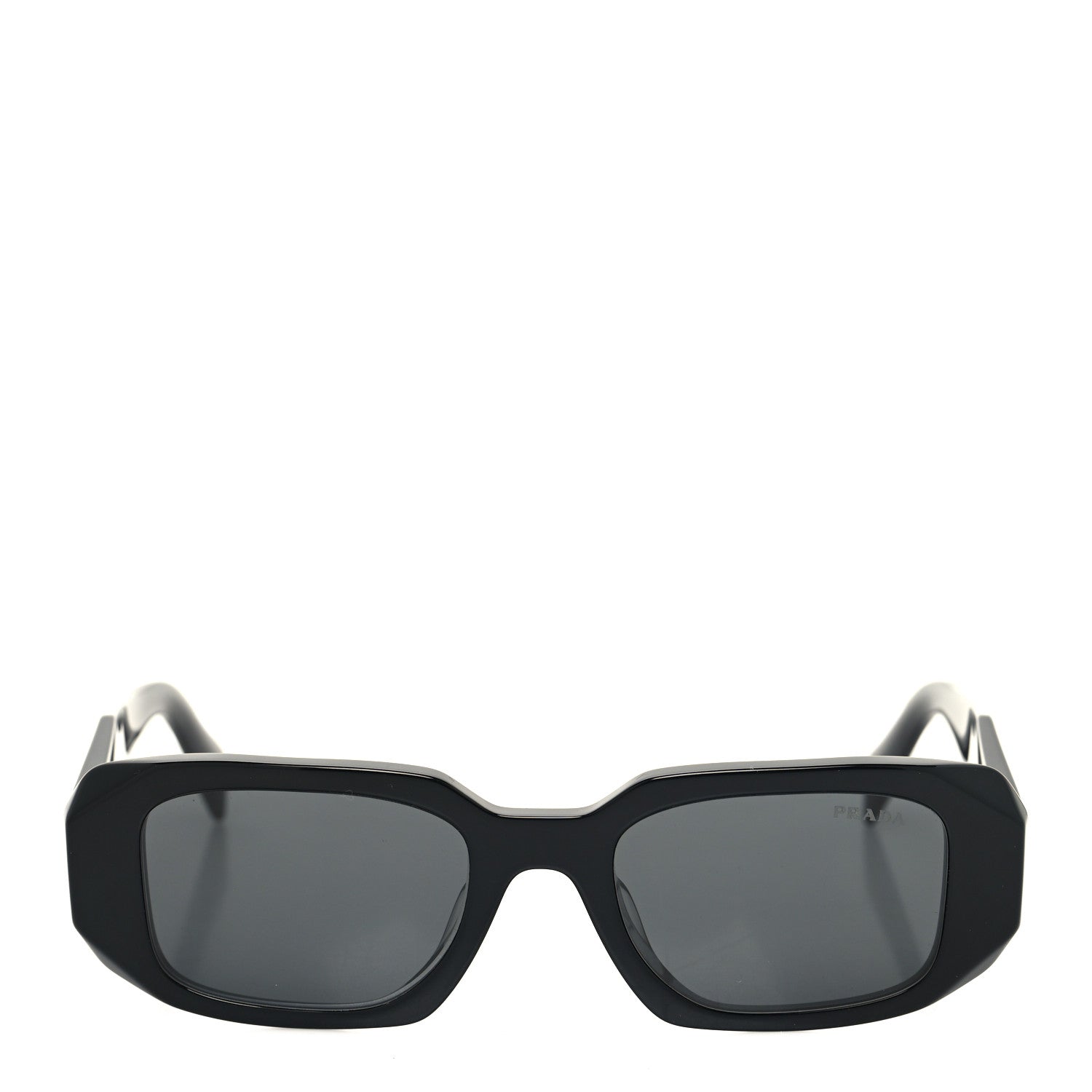 Prada Acetate Symbole Sunglasses SPR 17W Black 2 of 8