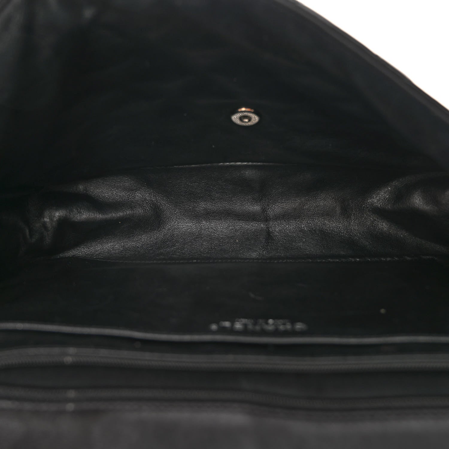 Chanel Patent Quilted Jumbo Single Flap Black 5 of 9