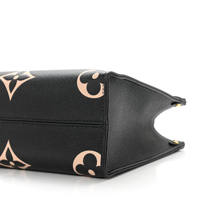 Louis Vuitton Empreinte Monogram Giant Onthego PM Black Beige 7 of 7