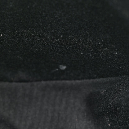 Saint Laurent Grain De Poudre Matelasse Chevron Quilted Round Vinyle Camera Bag Black 10 of 11