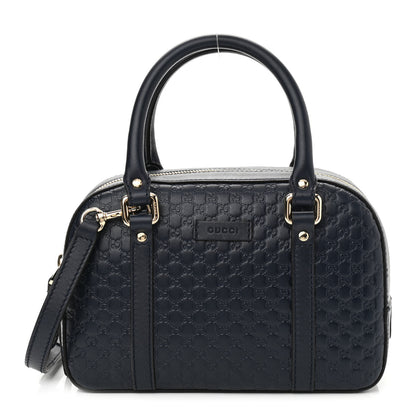 Gucci Soft Microguccissima Small Crossbody Bag Blue 1 of 12