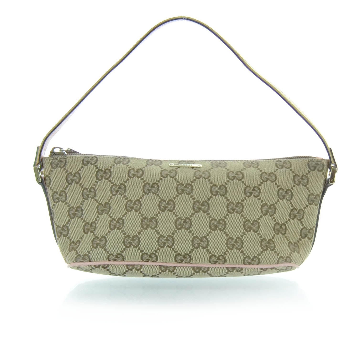 Gucci Monogram Boat Pochette Pink 1 of 12