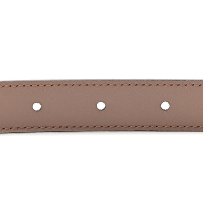 Gucci Calfskin Double G 20mm Belt 75 30 Porcelain Rose 3 of 5