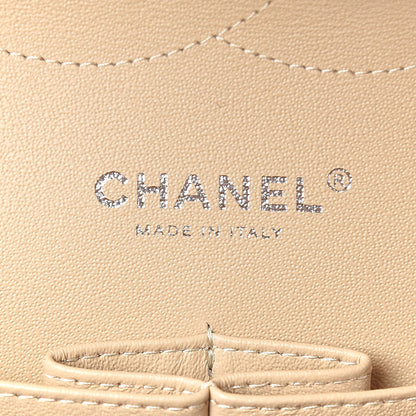 Chanel Lambskin Quilted Jumbo Double Flap Beige Clair 8 of 13