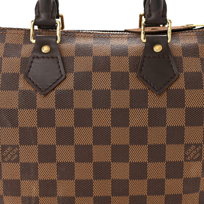 Louis Vuitton Damier Ebene Speedy 25 8 of 12