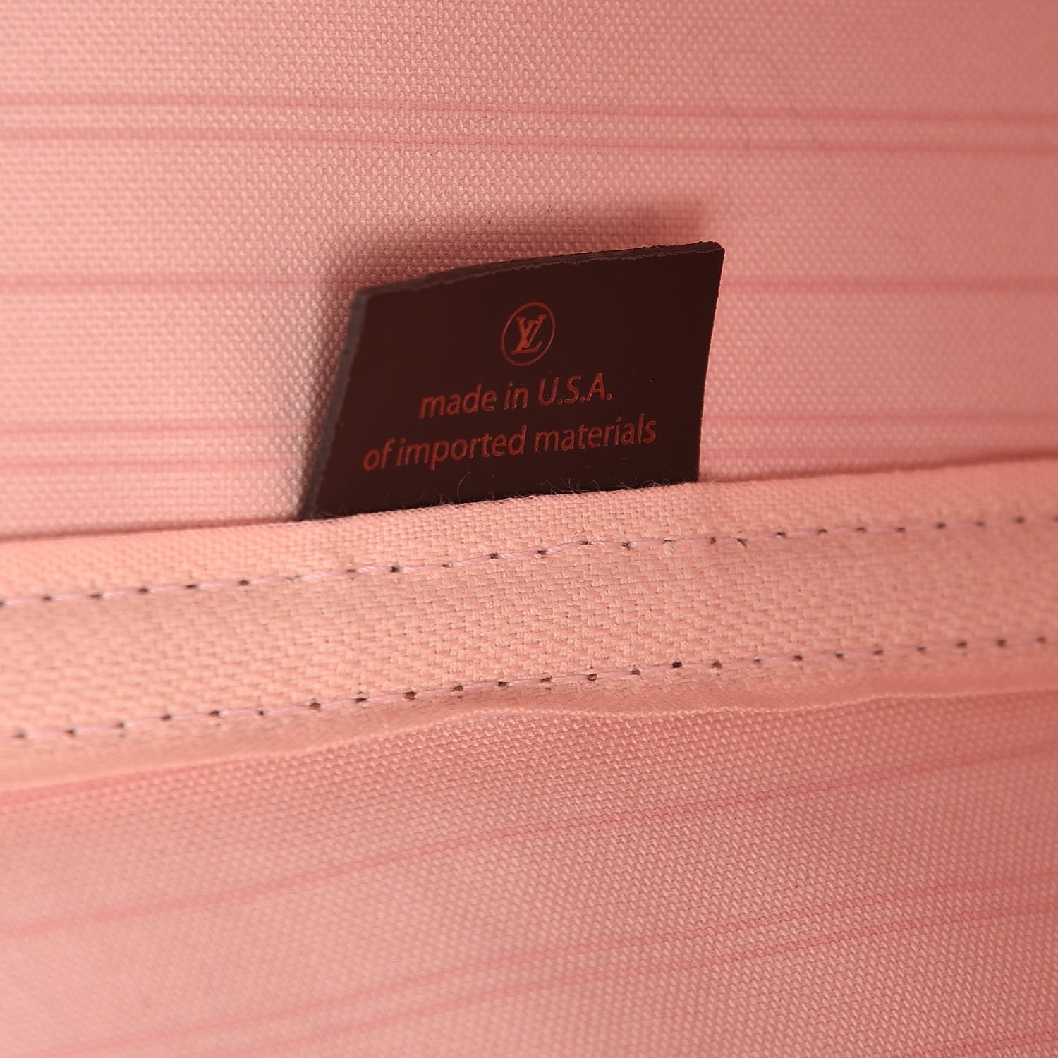 Louis Vuitton Damier Ebene Neo Neverfull MM Rose Ballerine 7 of 8