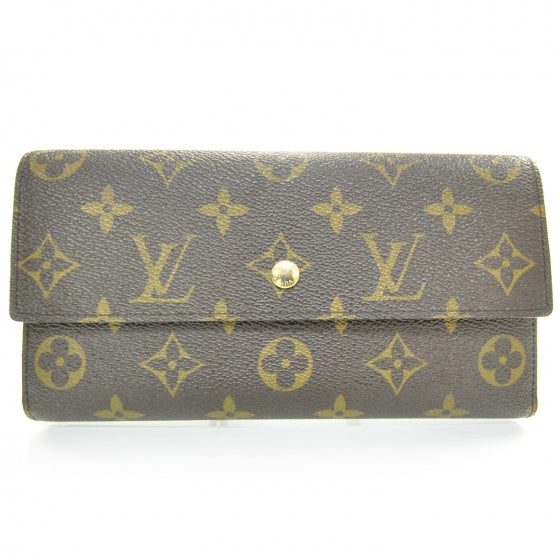 Louis Vuitton Monogram Porte Tresor International Wallet 1 of 7