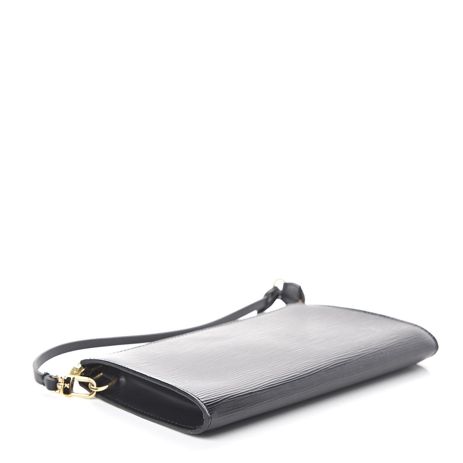 Louis Vuitton Epi Pochette Accessories 24 Black 4 of 6