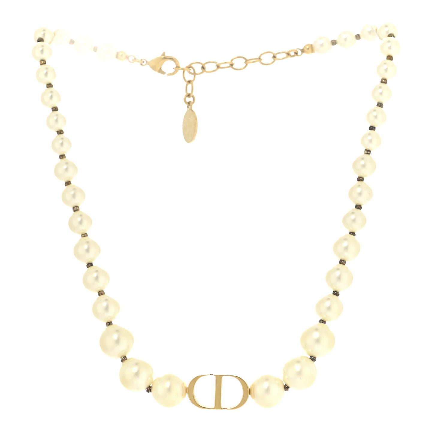 Pearl 30 Montaigne Choker Necklace Gold