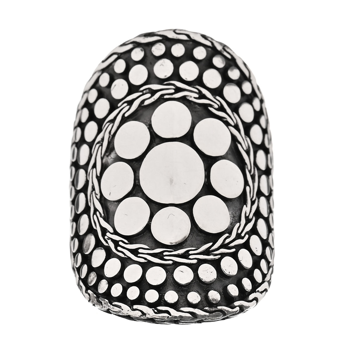Sterling Silver Dot Nuansa Ring 54 6.75