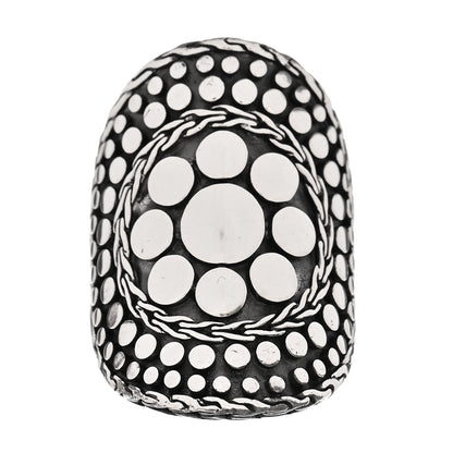 John Hardy Sterling Silver Dot Nuansa Ring 54 6.75 1 of 4