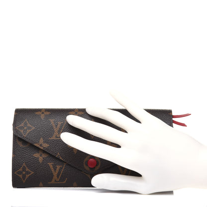 Louis Vuitton Monogram Josephine Wallet Rouge 2 of 12