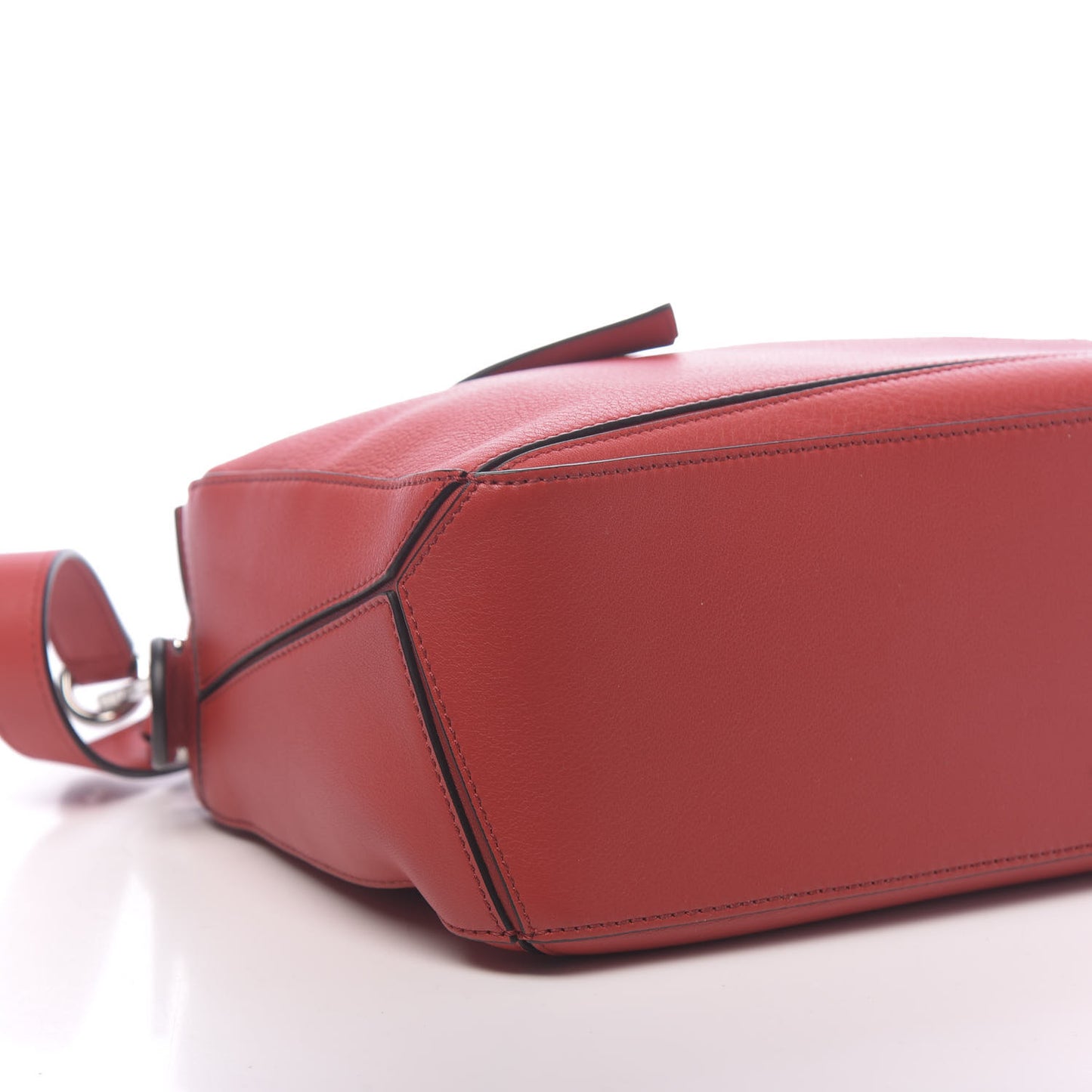 Calfskin Small Puzzle Bag Scarlet
