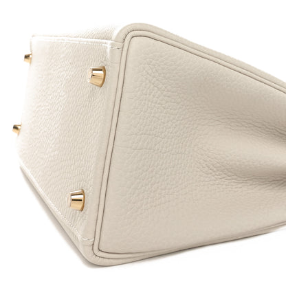 Hermes Togo Kelly Retourne 28 Craie 10 of 11
