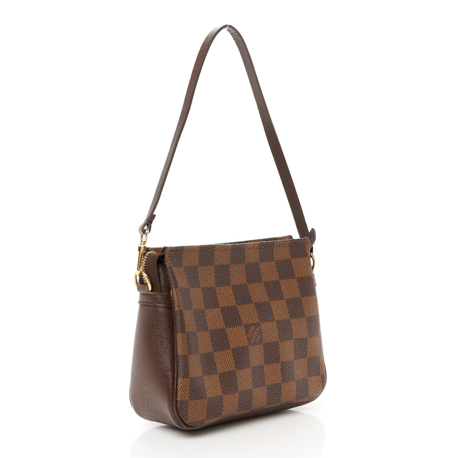 Louis Vuitton Damier Ebene Trousse Make Up Bag Pochette 3 of 9