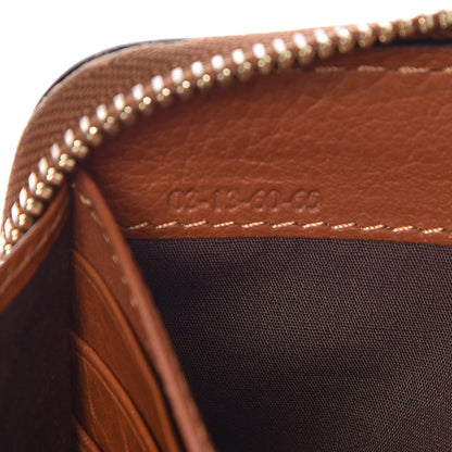 Chloe Grained Calfskin Marcie Long Zip Around Wallet Tan 7 of 9