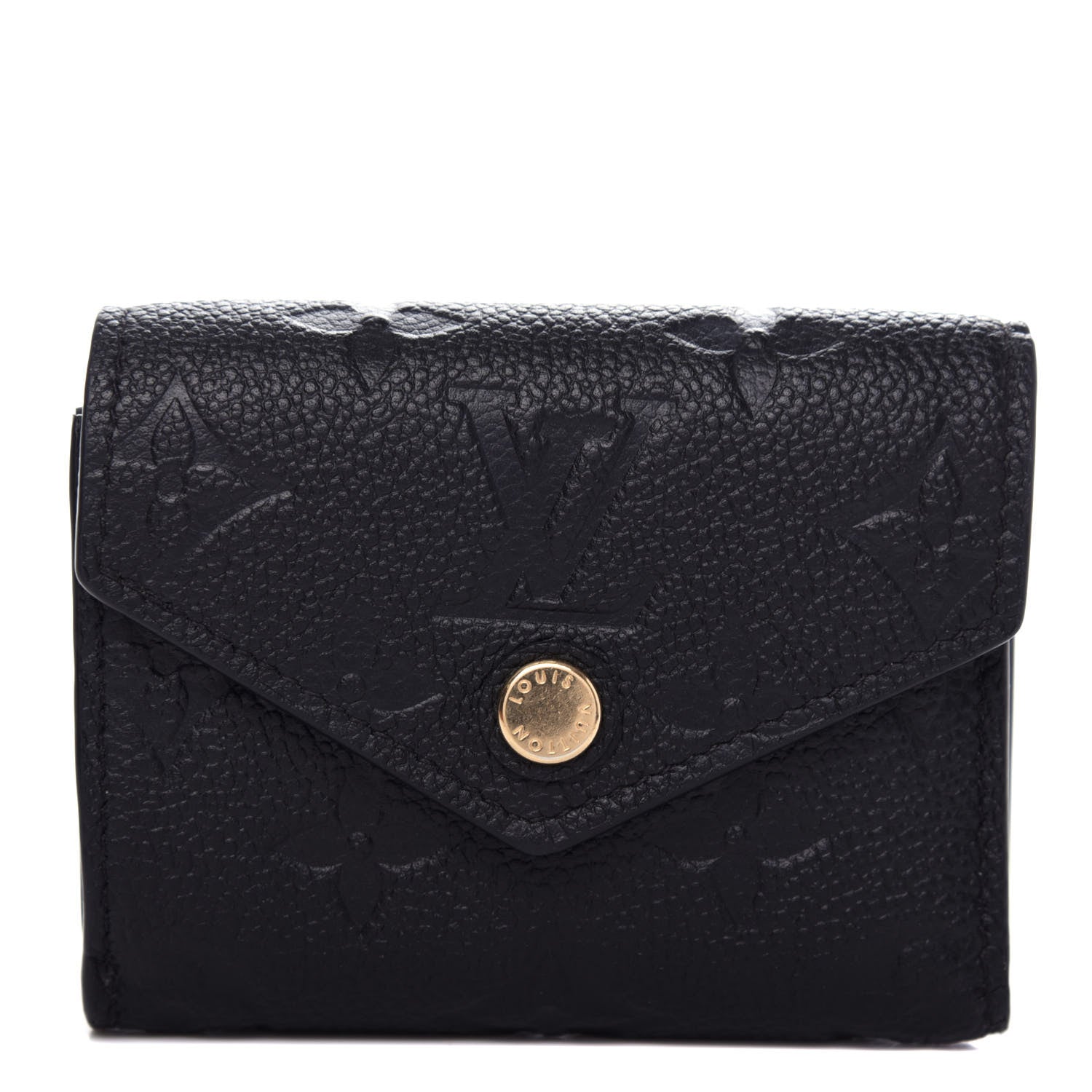Louis Vuitton Empreinte Zoe Wallet Black 1 of 8