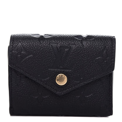 Louis Vuitton Empreinte Zoe Wallet Black 1 of 8