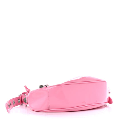 Balenciaga Patent Faux Leather Le Cagole Shoulder Bag XS Sweet Pink 5 of 11