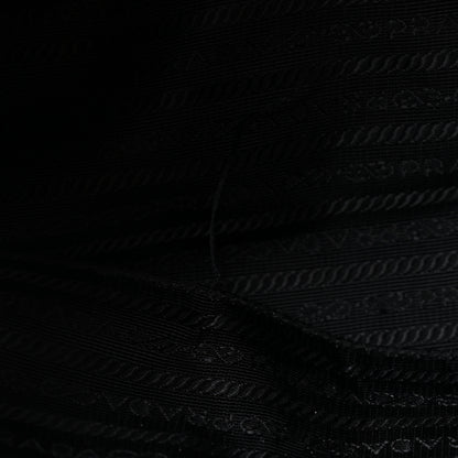 Prada Tessuto Nylon Saffiano Vela Medium Backpack Black 10 of 10